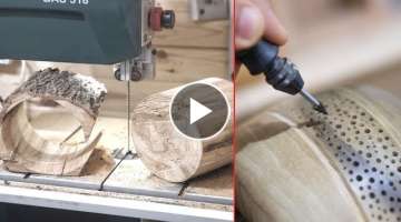 20 Amazing WoodWorking Ideas Skills Tools and Tricks. Wooden DIY Projects 
