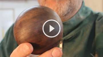 Turning a wooden Sphere on the Lathe