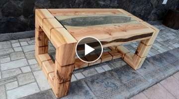 Ash tree coffee table