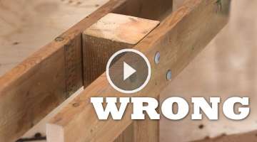 How to Attach a Beam to a Post for a Deck
