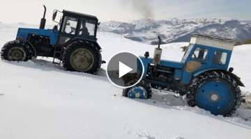 Tractor snow