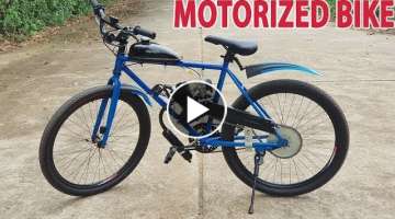 Build a Motorized Bike at home - Tutorial