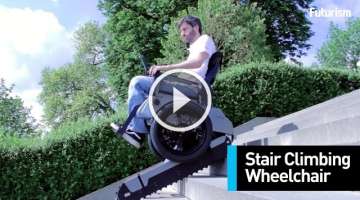 This Wheelchair Can Climb Any Staircase At The Push Of A Button