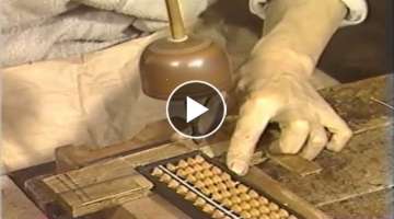 Incredible Japanese Woodworking Tools Have Used for Soroban Processing - Crazy Ancient Hand Tools