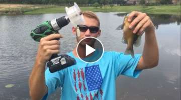 Fishing with a Power Drill