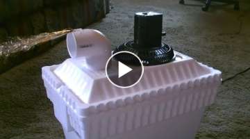 Homemade Solar Powered Air Cooler for $15 
