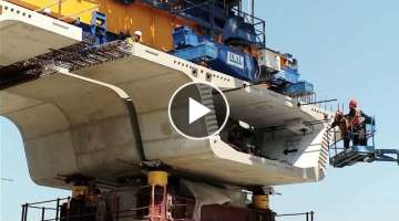 Incredible Modern Bridge Construction Machines Technology - Ingenious Extreme Construction Worker...