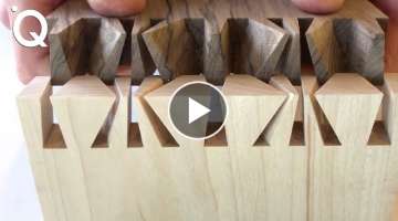 Amazing Woodworking Techniques And Skills | Build Magic Wood Joints ▶2