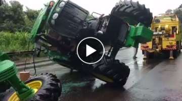 Top Awesome Incredible Biggest Tractor Equipment Fails Vs Recovery
