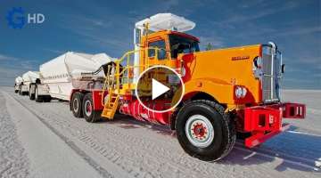 The Most Impressive Trucks of the salt mines ▶ World’s largest Salt-works