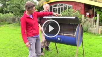 How To Make The Easiest And Best Oil Barrel Barbecue Ever! (No Welding)