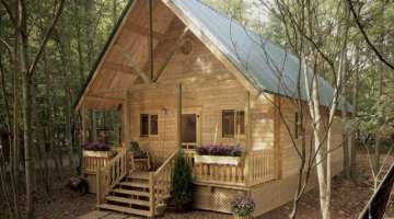 Mountain King Log Cabin Floor Plan 