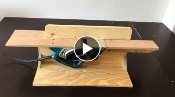 Making a Bench Top Jointer - Planya Tezgahı Yapımı