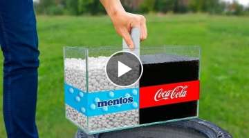 Experiment: Coca Cola and Mentos
