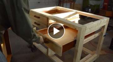 Making drawers for the workbench