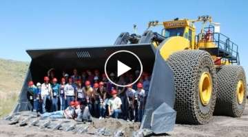 Watch the Largest Wheel Loader in the World Move