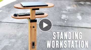 DIY Standing Desk / Adjustable and mobile