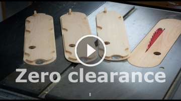 Zero clearance insert plate - Ridgid table saw 