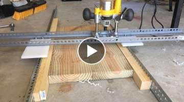 Let's Make an Easy and Adjustable DIY Router-Planer | How To