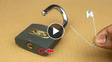 2 Ways to Open a Lock ???? very easy