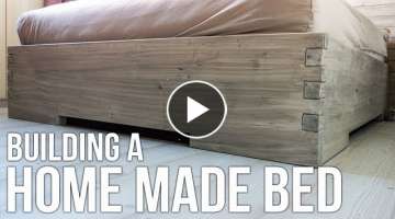 Building a homemade bed / Hjemmelaget seng