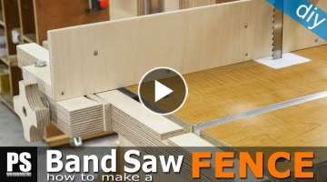 How to Make a Band Saw Fence