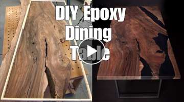 DIY Epoxy Dining Table—How to Woodworking—Part One of Two