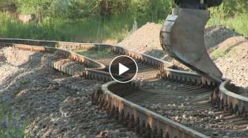 Incredible Railroad Workers You Never Seen Before, Worst Rail Fix it