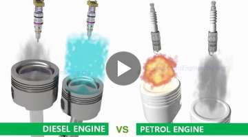 Petrol (Gasoline) Engine vs Diesel Engine