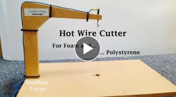 How to make a Hot Wire Cutter for foam or polystyrene- styro slicer - cosplay, lost foam casting ...