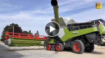 The new CLAAS LEXION combine generation 2020 - series 8000/7000/6000/5000 new combine harvester