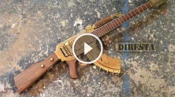 ✔ DiResta AK47 Guitar (AKA the GATTAR)