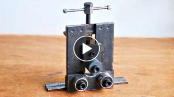 Make A Metal Bender || Homemade Roller Bender