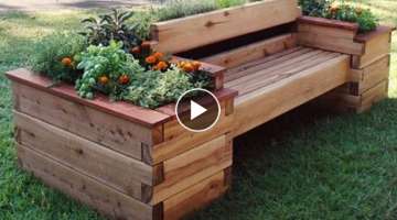 Learn How to Build a Raised Bed with Benches