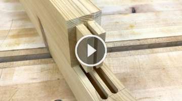 How to Make a Double Mortise & Tenon Joint