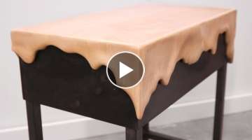 Making Wood Melt — Curly Maple Side Table