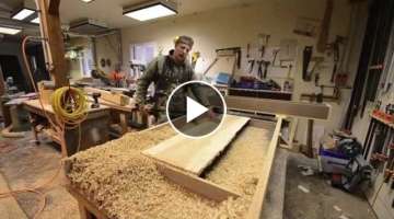 Woodworking Hacks, 52 Wide Planer with a Router! How To