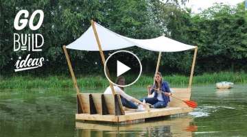 BUILDING AN AMAZING PALLET RAFT
