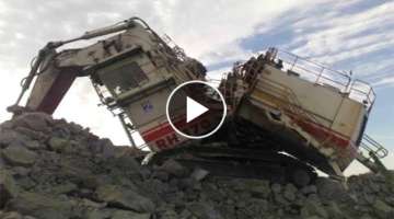 Bad Day at Work | Biggest Excavator Fails Working Compilation | Heavy Equipment Machine Working