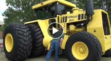 A 500 Horsepower Homemade Giant — the Story Behind the Honey Bee 2WD Tractor