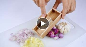How to Make Mini Onion Slicer, You Can Make At Home