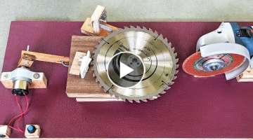 How to Make an Automatic Saw blade Sharpening machine at Home