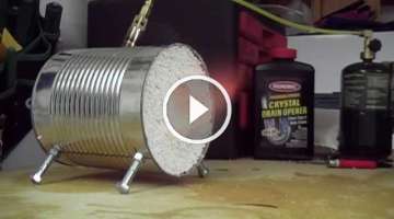 How to make a coffee can forge