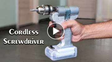 How to Make a Cordless Screwdriver at Home