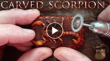 Carving a Scorpion Pendant from a Single Piece of Wood