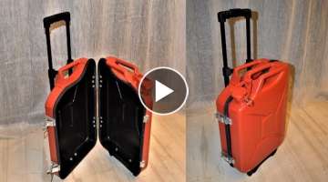 DIY JERRY CAN HAND LUGGAGE