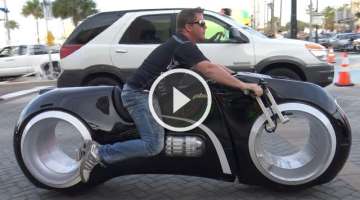 Tron Bike & Most Expensive Custom Motorcycles 