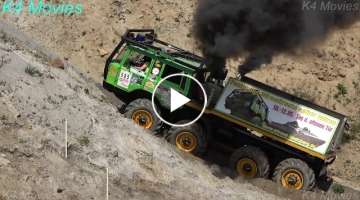 8x8 Mercedes Benz & Tatra truck show, Truck trial 