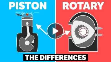 The Differences Between Piston and Rotary Engines