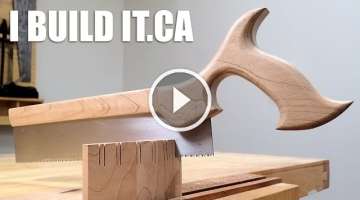 Making A Wood Frame Dovetail Saw